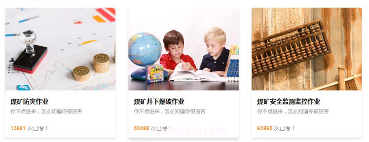 煤矿考试服务平台v2.9截图