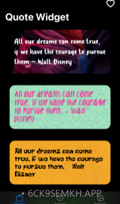 MotivationWidget:DailyQuotev1.11截图