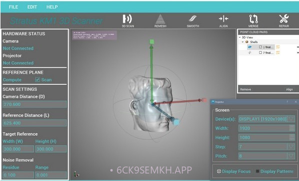 3d Scanner(激光雷达扫描建模)v1.23截图
